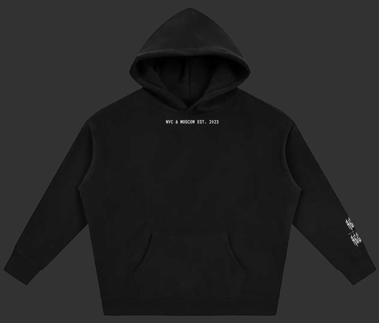 NYC & MOSCOW - Oversize Hoodie